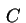 $ \,C\,\rule{0.cm}{0.4cm}$
