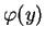$ \varphi(y)$