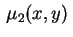 $ \,\mu_2(x,y)\,$