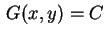 $ \,G(x,y)=C\,$