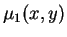 $ \mu_1(x,y)$
