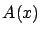 $A(x)$