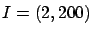 $I =(2,200)$