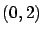 $(0,2)$
