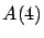 $A(4)$