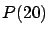 $P(20)$