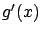 $g'(x)$