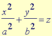 Equação Padrão do Parabolóide Elíptico