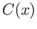 $C(x)$