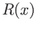 $R(x)$