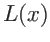 $L(x)$