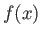 $\displaystyle f(x)$
