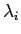 $\lambda_i$