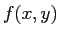 $f(x,y)$